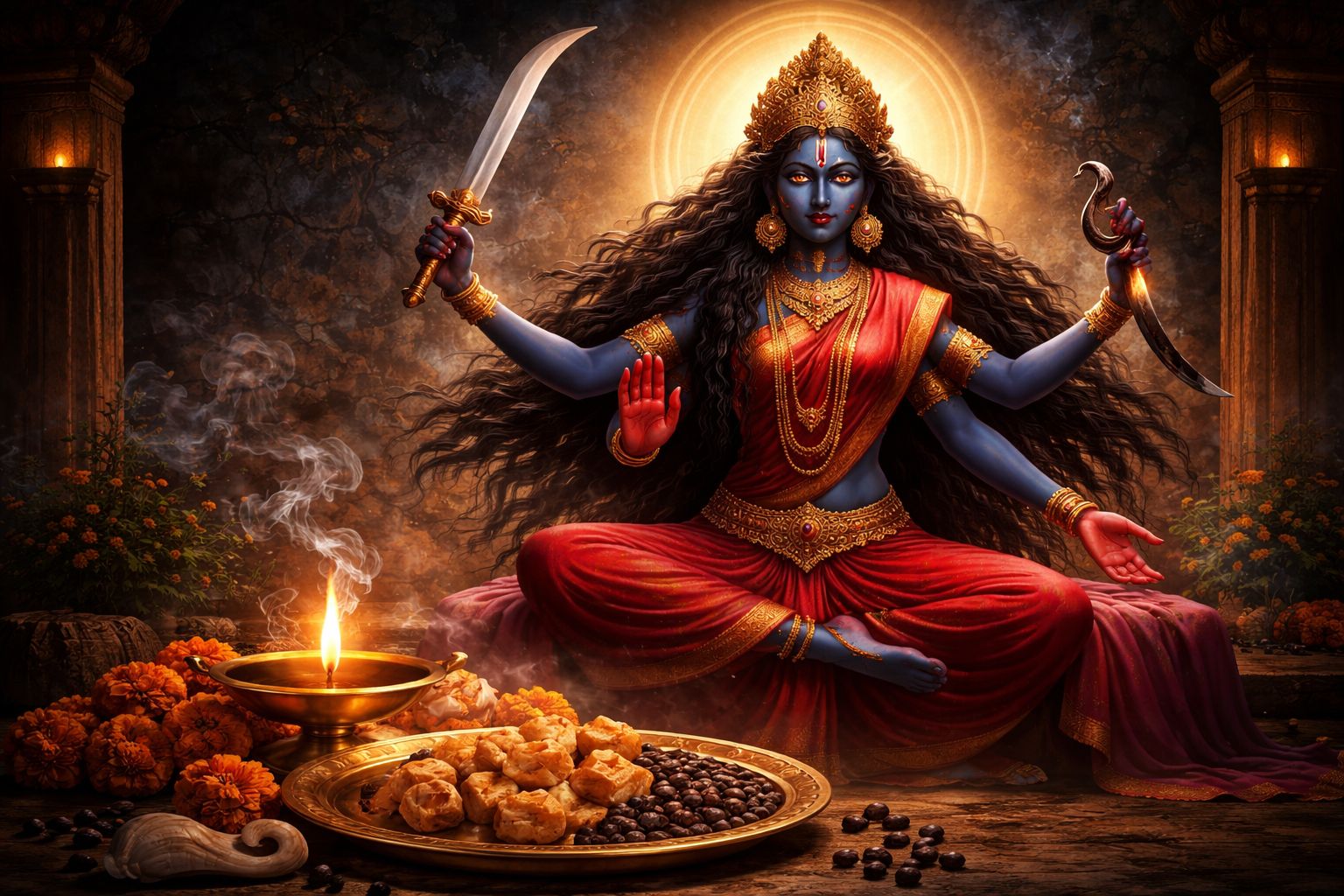 मां कालरात्रि को सिर्फ गुड़ चढ़ाने से बदल सकती है किस्मत! जानें सप्तमी का रहस्य