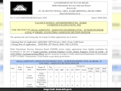DSSSB Vacancy 2026: दिल्ली में सरकारी नौकरी पाने का मौका, 911 पदों पर निकली भर्तियां, 25 मार्च तक कर दें आवेदन