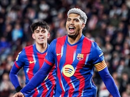 Ronald Araujo Header Scrapes La Liga Leaders Barcelona Win Over Rayo Vallecano