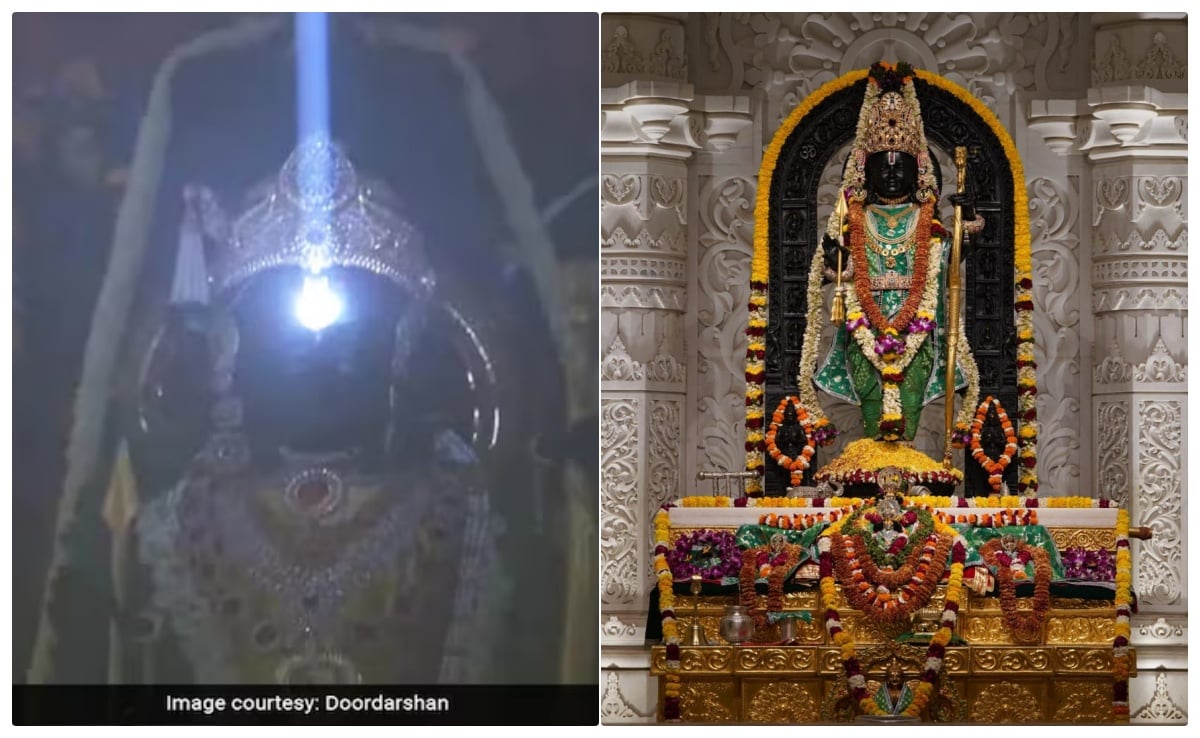 अयोध्या में रामलला का सूर्य तिलक, ललाट  पर 4 मिनट तक ठहरेंगी किरणें, भव्य और दिव्य होगा नजारा