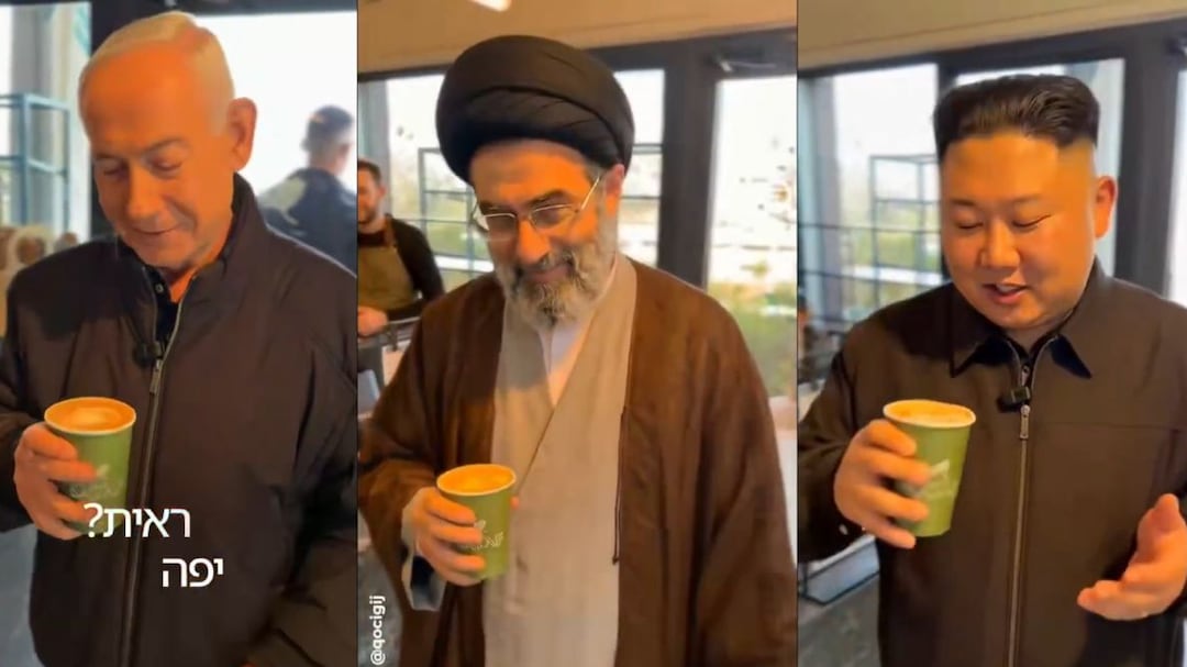 Netanyahu, Mojtaba Khamenei and Kim Jong-un Drink Coffee At Same Cafe: Viral AI Video Makes Fun Of Israeli PM
