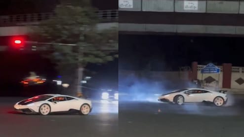 VIDEO: बेंगलुरु में लैंबॉर्गिनी चालक का पागलपन, MG रोड पर अचानक करने लगा खतरनाक स्टंट