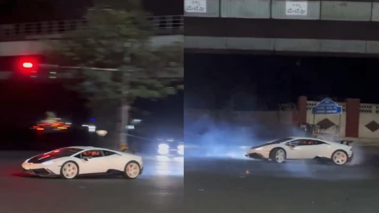 VIDEO: बेंगलुरु में लैंबॉर्गिनी चालक का पागलपन, MG रोड पर अचानक करने लगा खतरनाक स्टंट