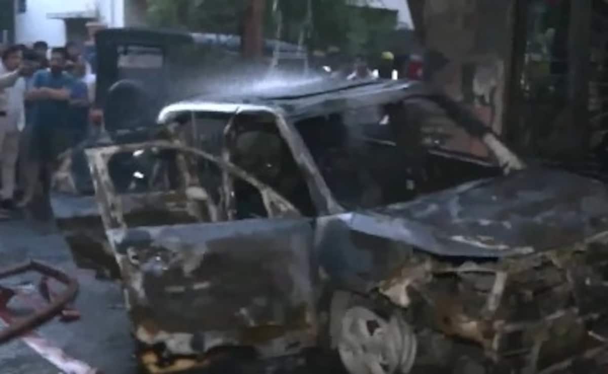 Indore Man Refutes Police Claims Of EV Charging Blast After Fire Kills 8 Of Family