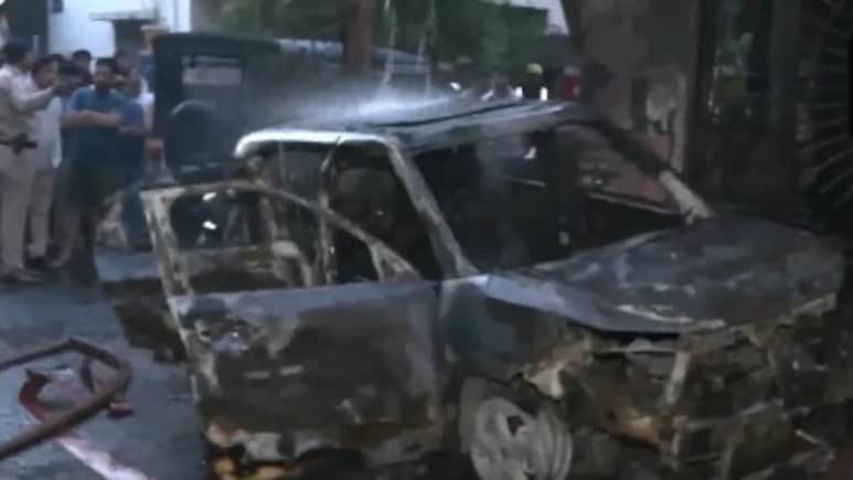 Indore Man Refutes Police Claims Of EV Charging Blast After Fire Kills 8 Of Family