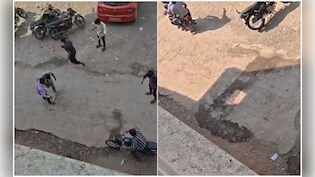 पुणे में कॉलेज के पास खूनी संघर्ष, युवक के सिर में घुसा कोयता