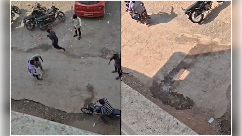 पुणे में कॉलेज के पास खूनी संघर्ष, युवक के सिर में घुसा कोयता