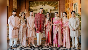 Watch: Arjun Tendulkar Weds Saaniya Chandhok In Star-Studded Mumbai Wedding