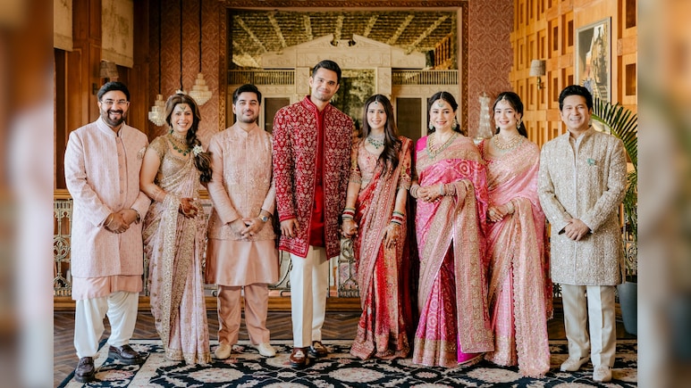 Watch: Arjun Tendulkar Weds Saaniya Chandhok In Star-Studded Mumbai Wedding