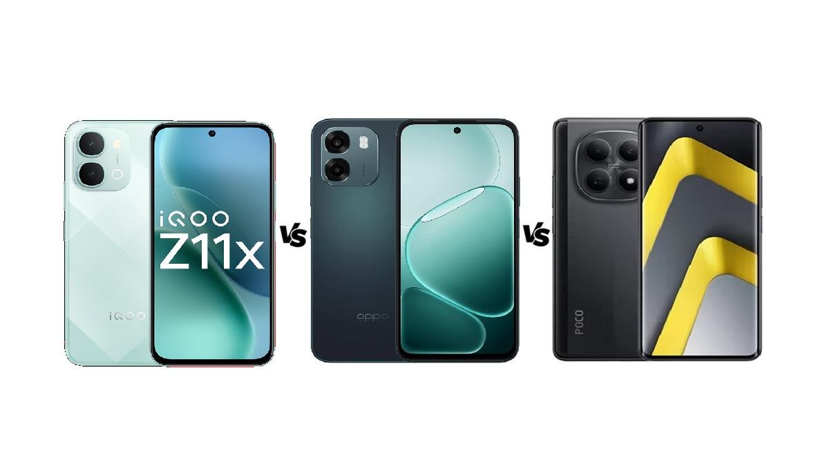 iQOO Z11X 5G vs Oppo A6 5G vs Poco M8 5G: जानें 20K में कौन सा है बेस्ट?