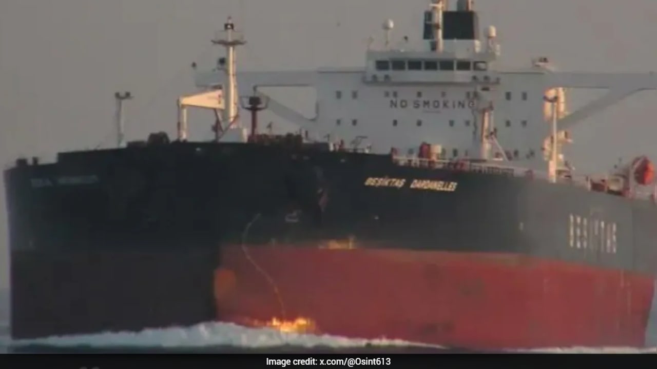 "This Is False": US After Iran Guards Claim Hitting 2 Oil Tankers In Hormuz