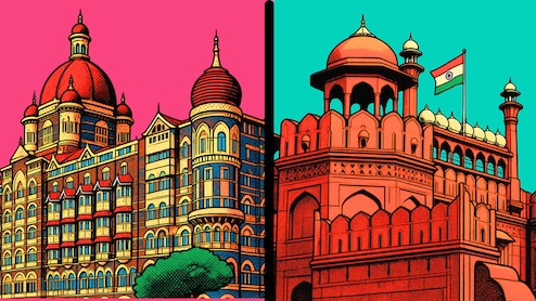 Delhi vs Mumbai: Infrastructure To Pollution &mdash; 2026 Budget Comparison | Infographic Story