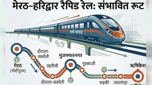 Namo Bharat: दिल्ली-मेरठ से दौड़ेगी एक और रैपिड रेल! उत्तराखंड के हरिद्वार-ऋषिकेश तक नमो भारत चलाने की तैयारी, जानें डिटेल