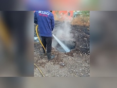 महाराष्ट्र में गैस पाइपलाइन फटने से लगी भीषण आग, उठने लगीं 20 फीट ऊंची लपटें