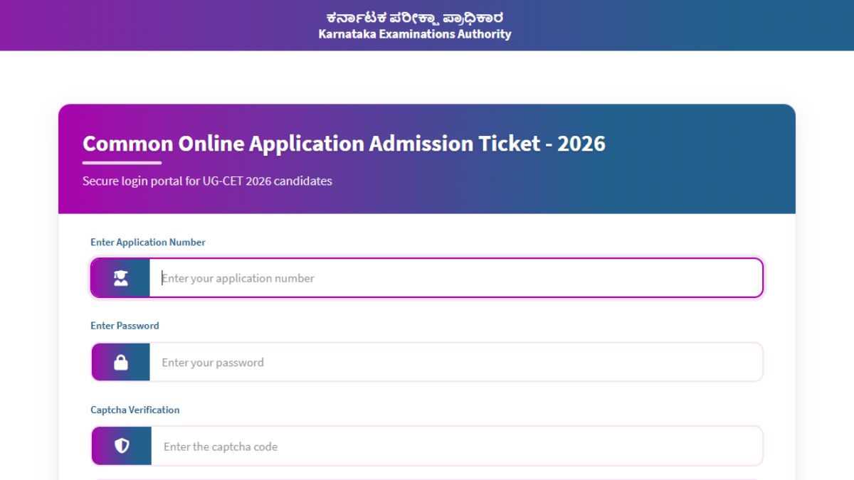 Karnataka Common Entrance Test 2026 Hall Ticket Out, Download Link Here