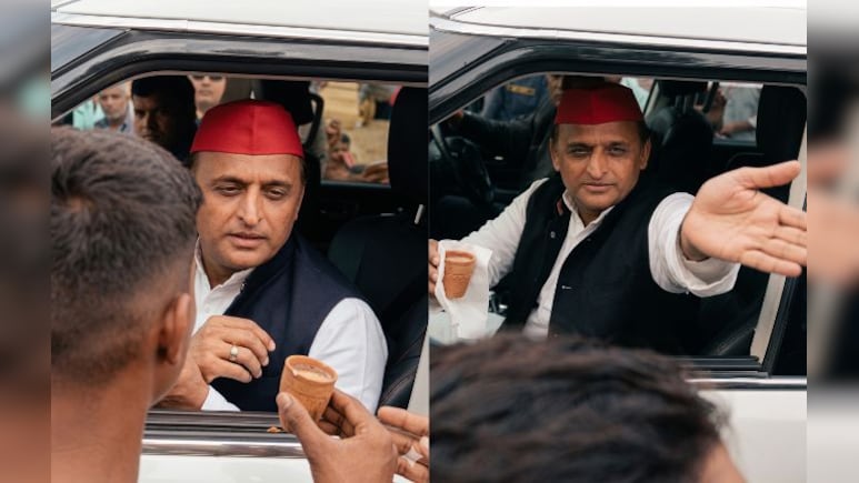 अखिलेश यादव ने जहां पी चाय, वहीं फूड विभाग ने मारा छापा! दबंगों ने भी दुकानदार से की मारपीट