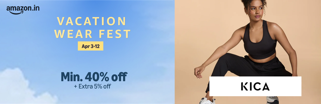 Amazon Vacation Wear Fest KICA Min 40% Off Amazon Vacation Wear Fest KICA Min 40% Off
