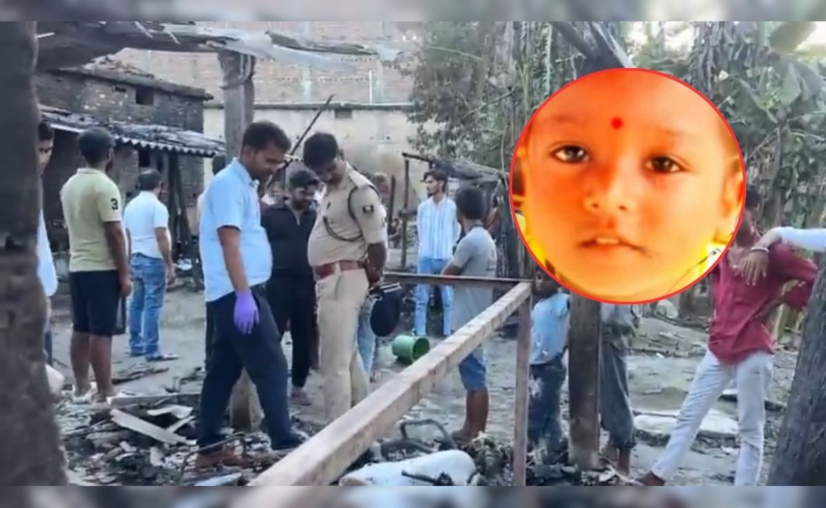 समस्तीपुर में आग का तांडव: झोपड़ी में सो रहे थे मासूम जुड़वां भाई, 1 की जिंदा जलकर मौत, दूसरा किस्मत से बचा