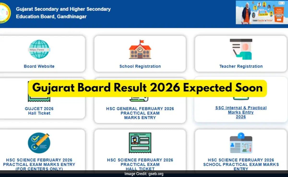 Gujarat Board Result 2026 Expected Soon, Here Is How To Check 10th, 12th Marksheets