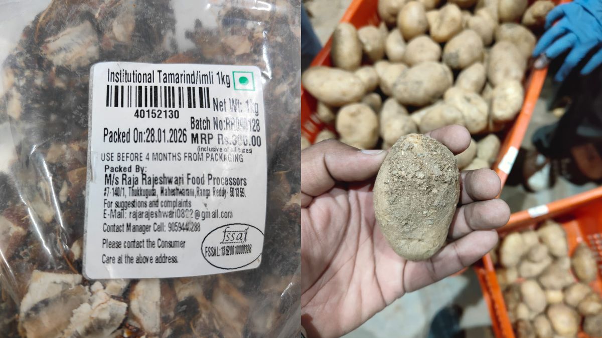 Pigeon Droppings, Expired Tamarind Tampering Flagged At Hyderabad's Warehouse