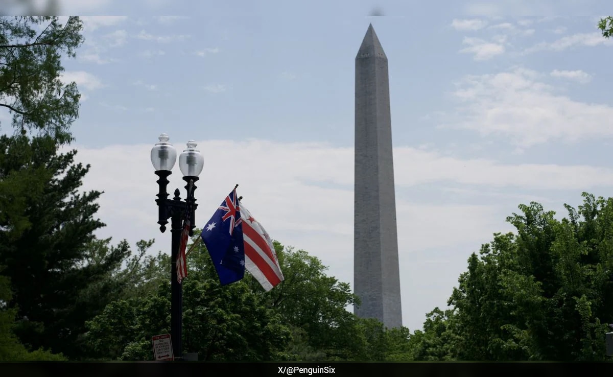 US Preparation For King Charles Visit Goes Down Under With Australian Flag Error