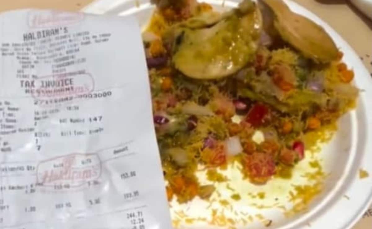 Live Worm Found In Sevpuri At Haldiram's Malad Outlet In Mumbai