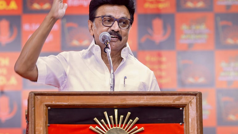 तमिलनाडु से विश्वासघात करने वालों के लिए हमेशा &lsquo;खतरा&rsquo; बना रहूंगा: चुनावी रैली में स्टालिन का केंद्र पर हमला