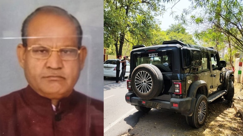 THAR ने रिटायर्ड सहायक कुलसचिव को कुचला, मौके पर मौत; कार छोड़ भागे पुलिसकर्मी!