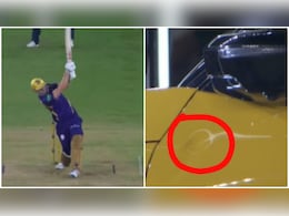 Cameron Green: कैमरून ग्रीन ने गेंद को बनाया 'रॉकेट', सीधे टाटा सिएरा कार पर जाकर लैंड हुआ छक्का, गाड़ी का डेंट देख फैंस भी हैरान
