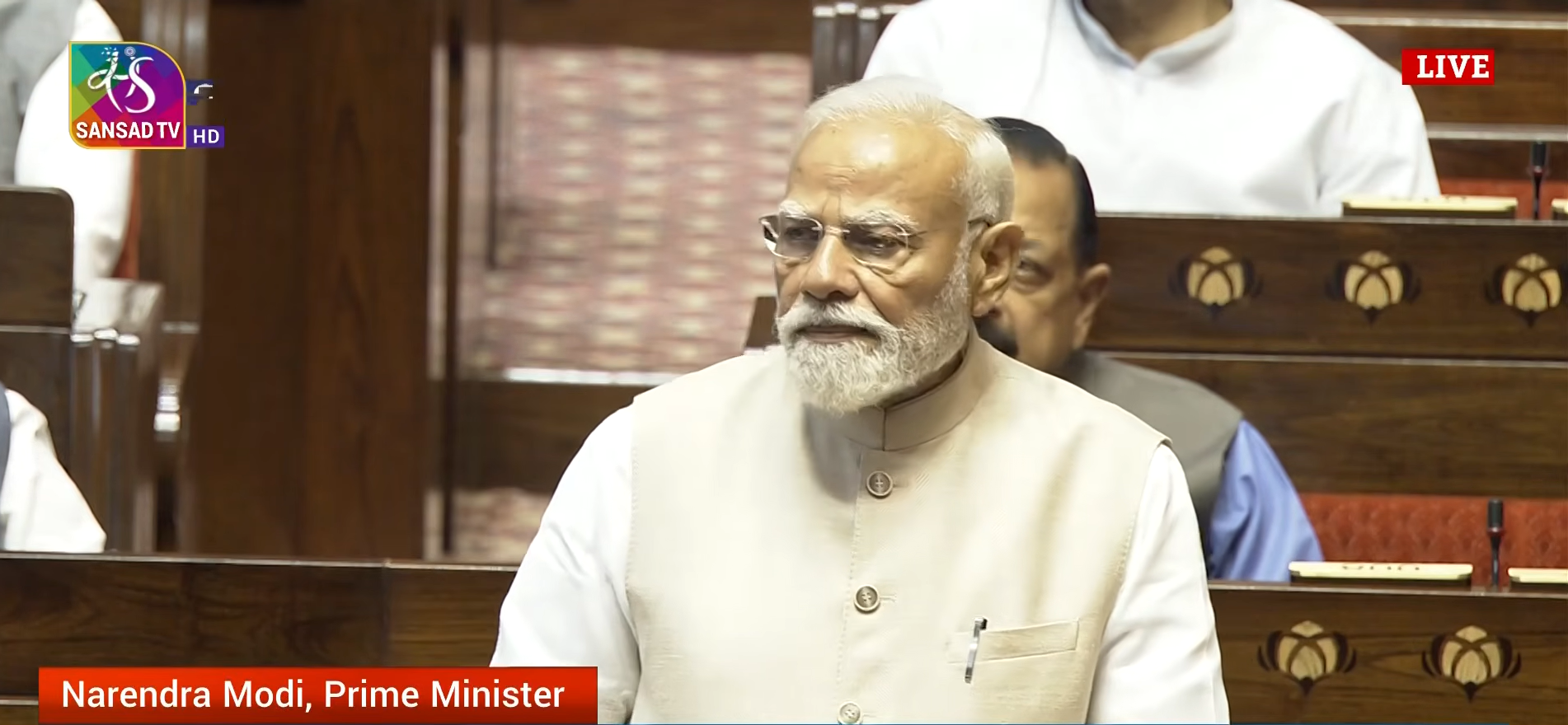 Parliament LIVE Updates: राज्यसभा में तीसरी बार उपसभापति चुने गए हरिवंश, पीएम मोदी-खरगे ने दी बधाई