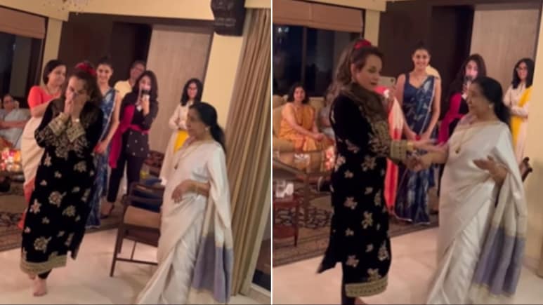 Viral Again: Asha Bhosle Grooving With Mumtaz On <i>Koi Sehri Babu</i>. Watch