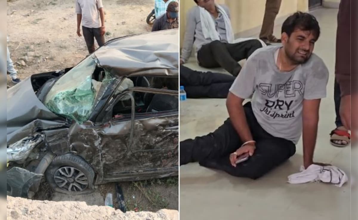 बरात से लौटते वक्त पलटी कार, तीन दोस्तों की मौके पर मौत, दो की हालत गंभीर