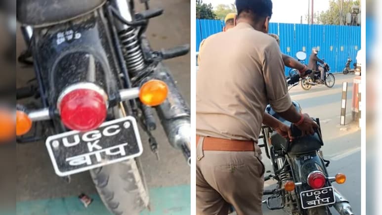 बंदे ने बुलेट पर लिख दी ऐसी चीज...देख झन्ना गया पुलिस का दिमाग, फिर उतारा सारा स्वैग!