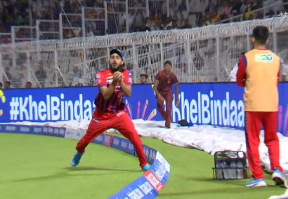 IPL 2026: फिन एलन OUT या NOT OUT? KKR बनाम LSG मैच के दौरान अंपायर के फैसले पर मचा बवाल - VIDEO