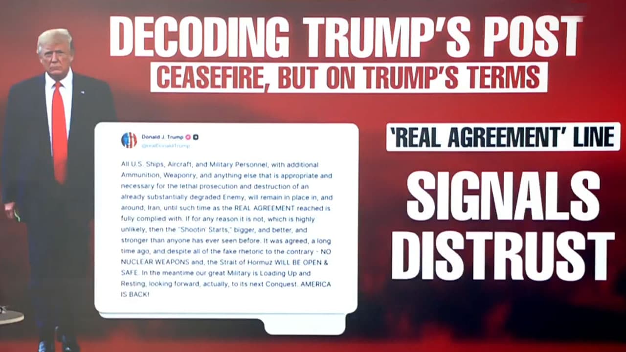 Trump's Fiery Warning To Iran: "Shooting Starts Bigger Than Ever" If Deal Fails