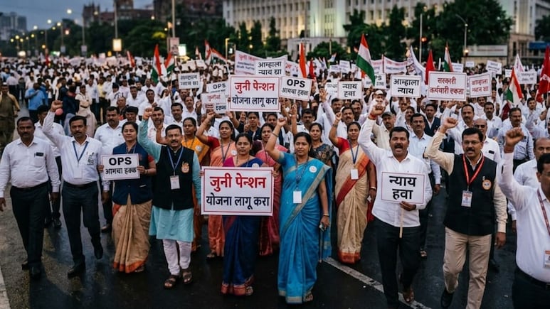 Employees Strike: राज्यात 17 लाख कर्मचारी संपावर जाणार! शासकीय कार्यालयांचा कारभार थांबणार; काय आहेत मागण्या?