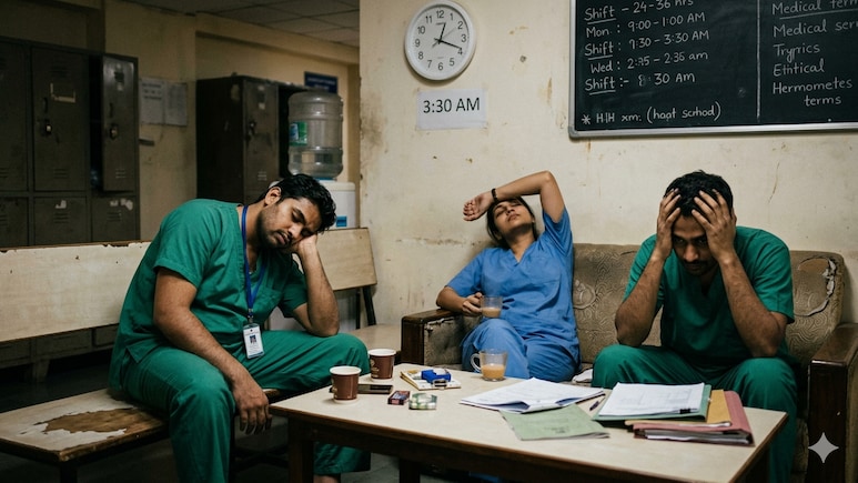 24-36 Hour Shifts Are Burning Out Indian Doctors: 5 Key Systemic Problems India's Medical Providers Face