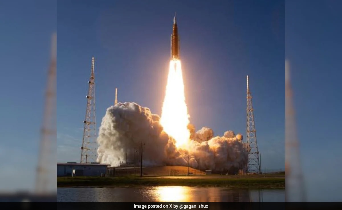 As Artemis Roared Skyward, Shubhanshu Shukla Relives His Own Lift Off Moment