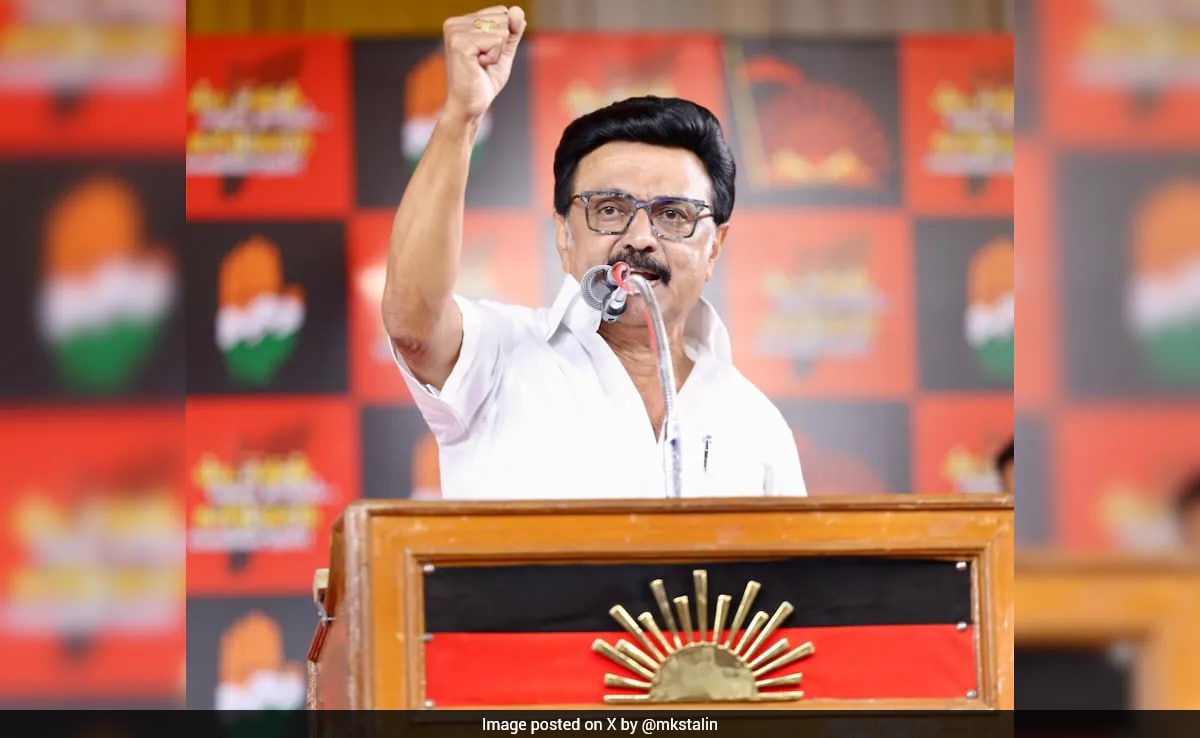 "Attempts To Turn Madurai Into Manipur": MK Stalin Jabs BJP Over Deepam Row