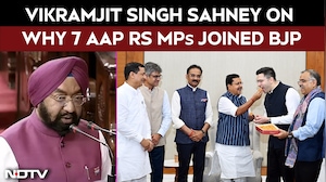Vikramjit Singh Sahney Reveals Why 7 AAP Rajya Sabha MPs Joined BJP