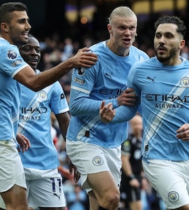 Erling Haaland Gives Manchester City Edge Over Arsenal In Premier League Title Showdown