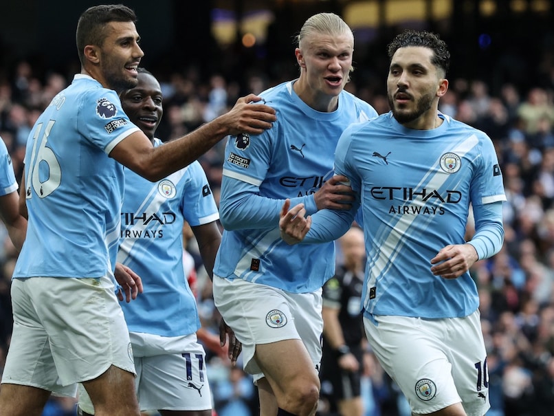 Erling Haaland Gives Manchester City Edge Over Arsenal In Premier League Title Showdown