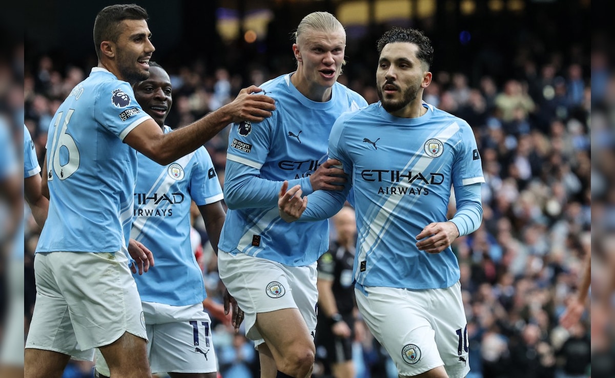 Erling Haaland Gives Manchester City Edge Over Arsenal In Premier League Title Showdown