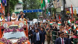 PM Modi Leads Gangtok Roadshow To Mark 50 Years Of Sikkim's Statehood
