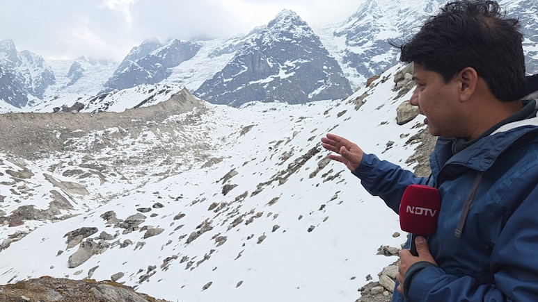 केदारनाथ धाम में 2013 में जहां से आया था मौत का सैलाब, उस चोराबाड़ी ग्लेशियर तक पहुंची NDTV की टीम