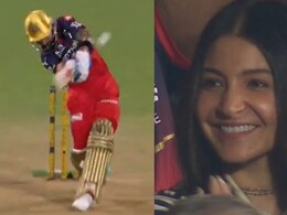 Watch: Virat Kohli's No-Look Six Against CSK, Wife Anushka Sharma's Reaction Says It All