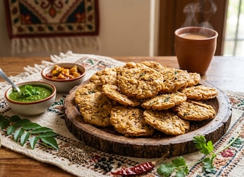 Crispy Rajasthani Moong Dal Mathri Recipe For Evening Tea