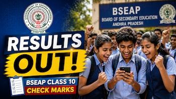 BSEAP Class 10 Results 2026 Declared: Steps To Download Marks Memo, Pass Data And More