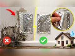 दीवारों में सीलन से परेशान? प्लंबर बुलाने से पहले 2 मिनट में करें एल्युमिनियम फॉयल टेस्ट, तुरंत पता चलेगा लीकेज का राज!