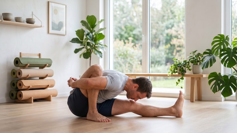 रीढ़ को लचीला और पेट को साफ रखेगा ये योगासन, जानिए मारीच्यासन के फायदे